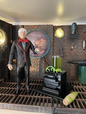 custom Third doctor figure 5” Dr who Green Death BBC 3rd pertwee  1/13