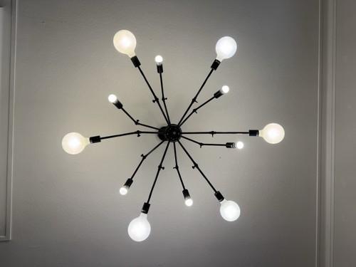 Chandelier light sputnik - chandelier,