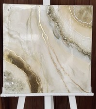 Large Gold/Cappucino Epoxy