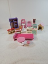 Wooden Dolls House Furniture