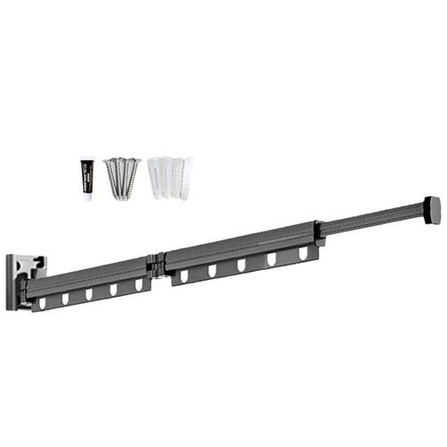 Clothes drying rack wall - clothes,