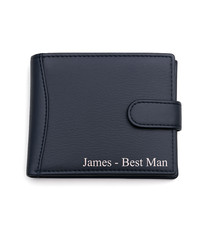 Mens Personalised Leather RFID