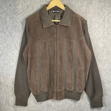St Michael Suede Bomber Jacket