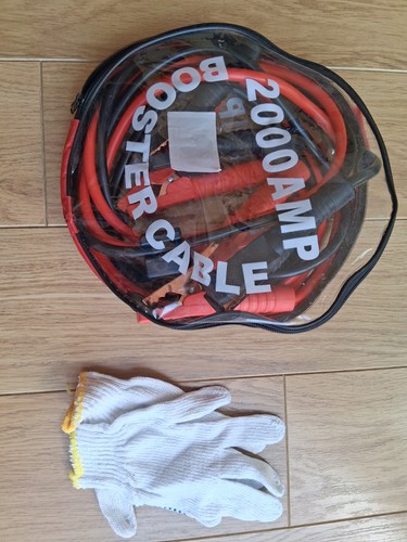 Heavy duty jump leads - 4m,