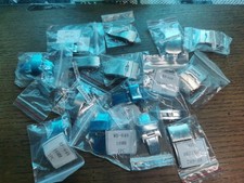 Mens Watch Bracelet Clasps, Folding / Deployment, New Old Stock Parts #O488