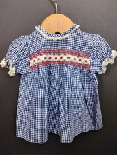 Vintage 1950s gingham dress