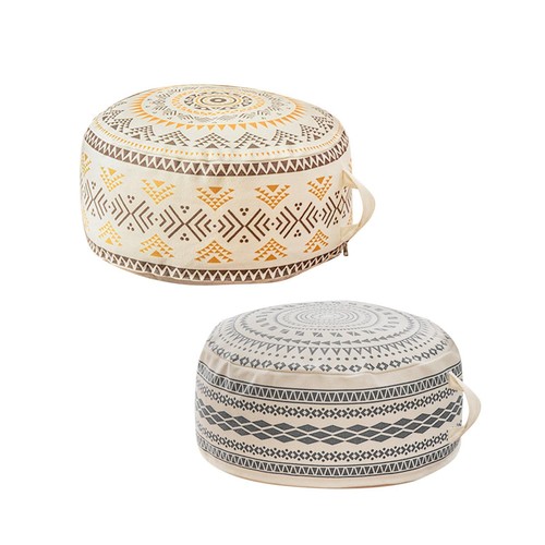 Pouf cover foot stool floor - pouf,