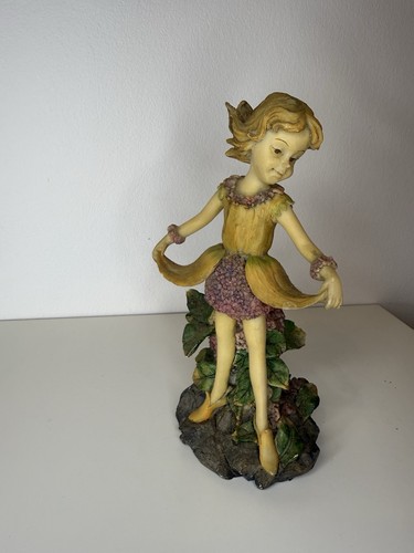 Flower girl fairy figurine - girl,