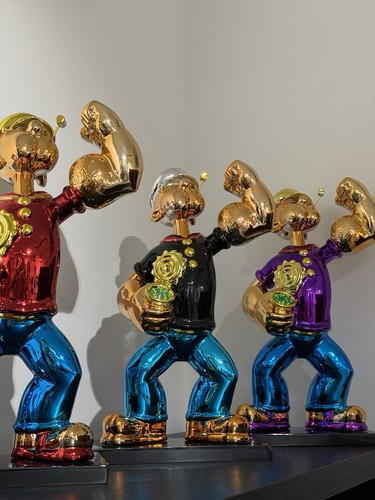 Popeye jeff koons sculpture - jeff,