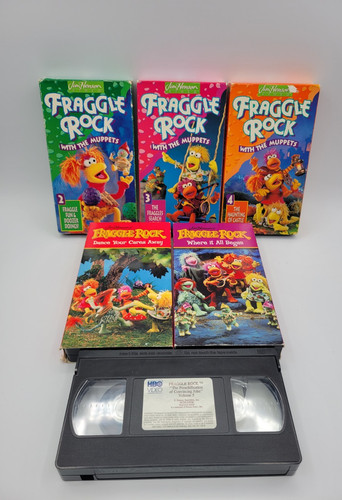 Vintage fraggle rock with the - rock,