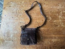 CLARKS BROWN LEATHER LONG