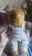 Old fashioned teddy bear - old,
