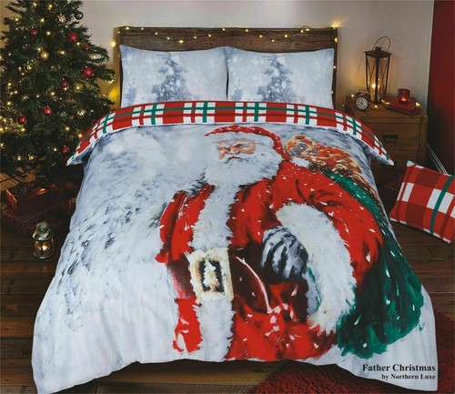 Father christmas xmas duvet - father,