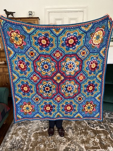 Hand made persian tile crochet - hand,