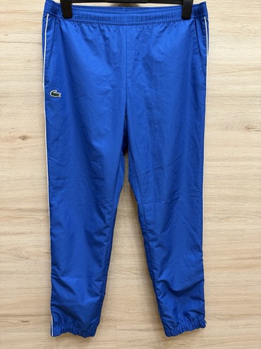 Lacoste sport blue lined track - blue,
