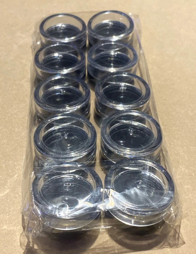 Small round plastic - 20,