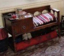 Chippy Telephone Seat Vintage Retro 1950s-1980s Telephone Chair Bench