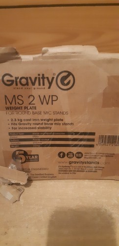 Gravity weight plate - 2,