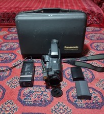 Panasonic NV-MC30 VHS-C Movie Camera Recorder with Accessories & Hard Case