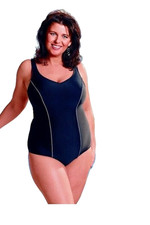 ANITA Swimwear BLACK SWIMSUIT Low Leg Magda Size 38C NEW