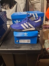 adidas Marathon Tr Size 9.5 Blue & White Bnib Originals Spzl 👌
