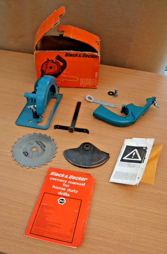 Vintage black decker d984 - decker,