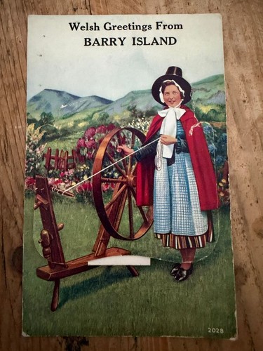 Welsh greetings from - greetings, barry