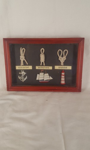 Nautical knots wooden - nautical,