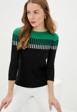 Three Tone Colorblock Sweater