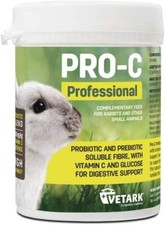Vetark Pro-C | Pro & Prebiotics for Small Animals with Vitamins & Glucose - 100g