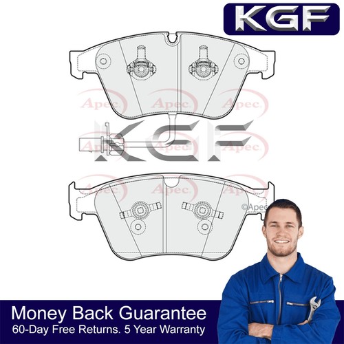 Kgf front brake pads - kgf, fits