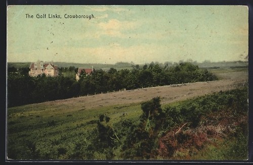Postcard crowborough the golf - postcard,