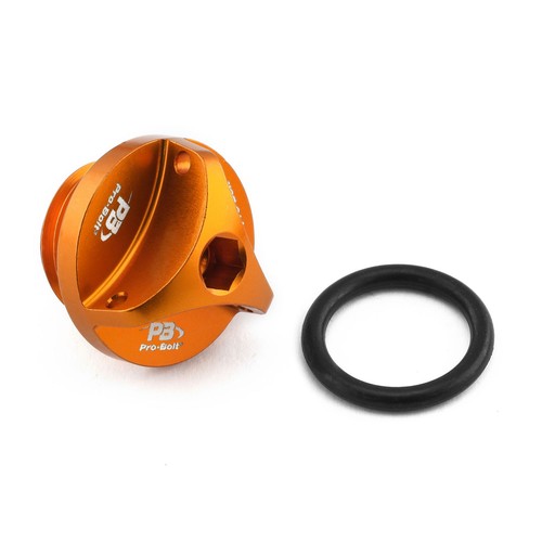 Aluminium oil filler - oil, cap