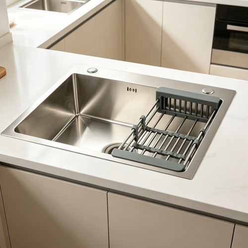 Stainlesssteel inset kitchen - stainlesssteel,