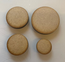 50x MDF Circles.  10mm 15mm