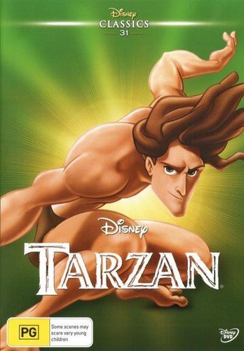 Tarzan dvd disney - disney's, |