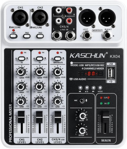 Kaschun channel audio mixer - kaschun,