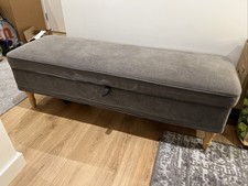 Ikea Stocksund Bench Grey With Storage