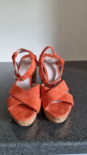 Faith orange suede - faith,