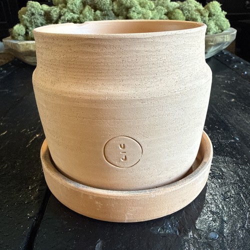 Urban jungle terracotta round - urban,