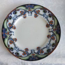 Royal Staffordshire Burslem England, A. J Wilkinson Iris Pattern Plate