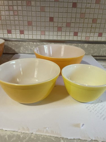Vtg pyrex daisy citrus - , "citrus"