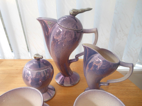 Moorland pottery chelsea works - pottery,