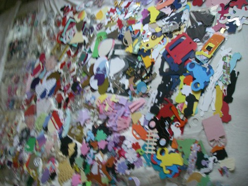 Joblot random die cuts - random,