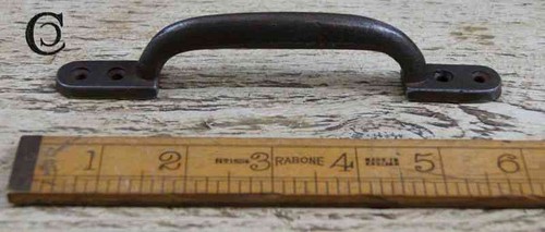 Antique iron sash handle - handle,