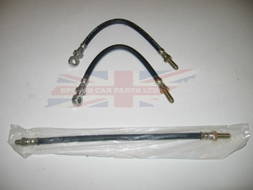 New front rear brake hoses - front,