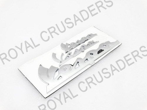 New vespa plastic chrome - new,