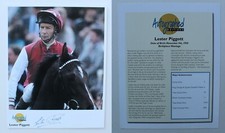 Lester Piggott Signed