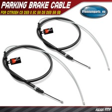 2x Cable Parking Brake Rear