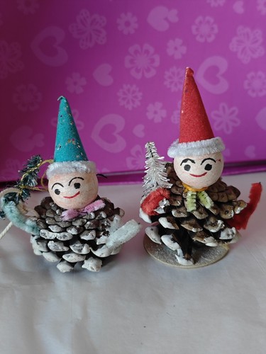 Vintage 70s pine - , elf's
